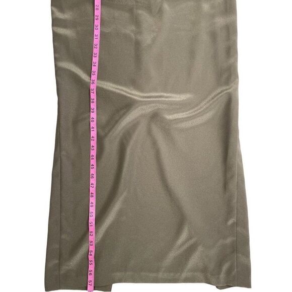 ALFRED ANGELO 2Pc Green Brown Beaded Jacket & Dress Sz 8 Formal MOB NEW - Picture 12 of 12